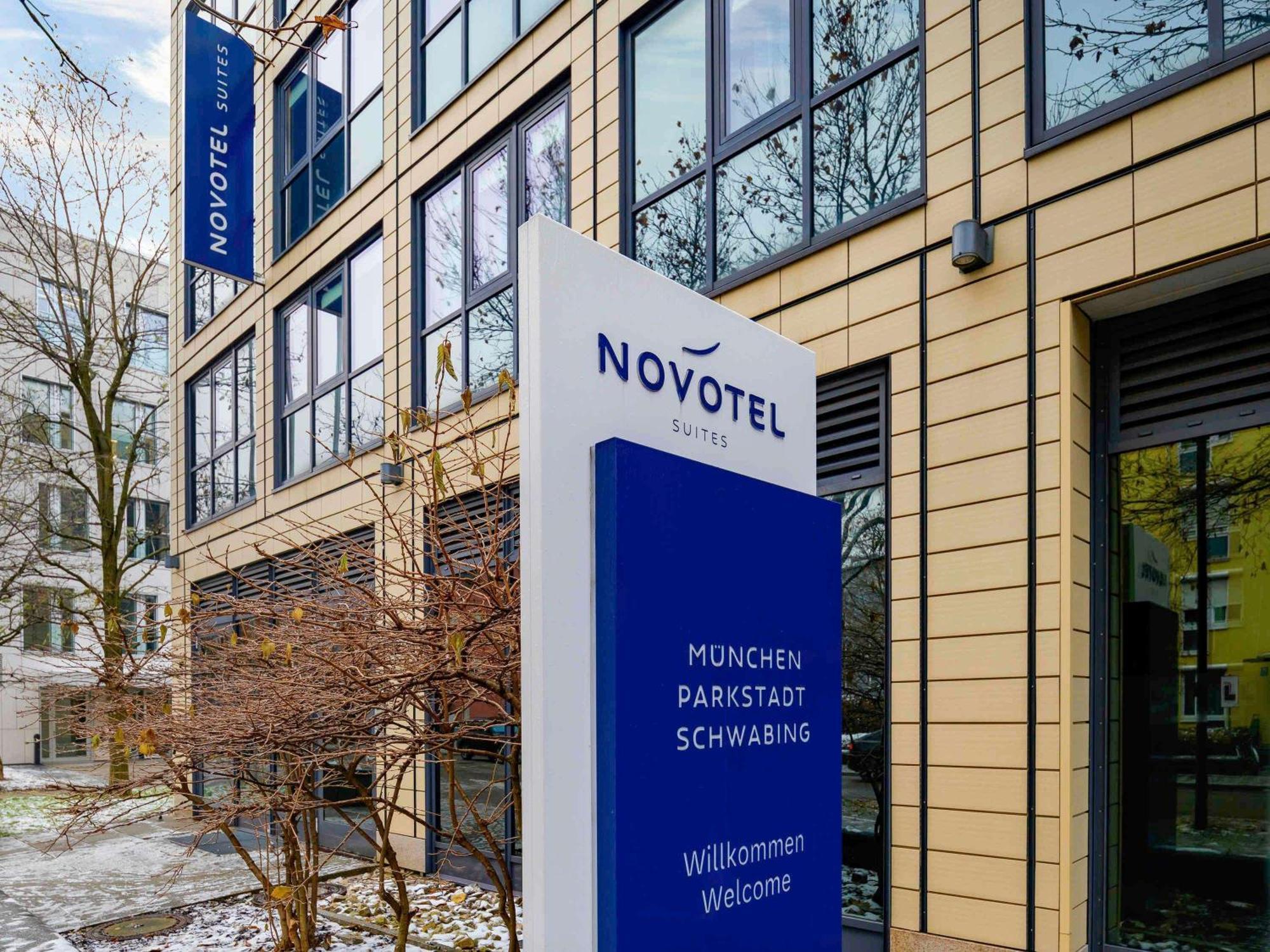 Novotel Suites München Parkstadt Schwabing Exterior foto